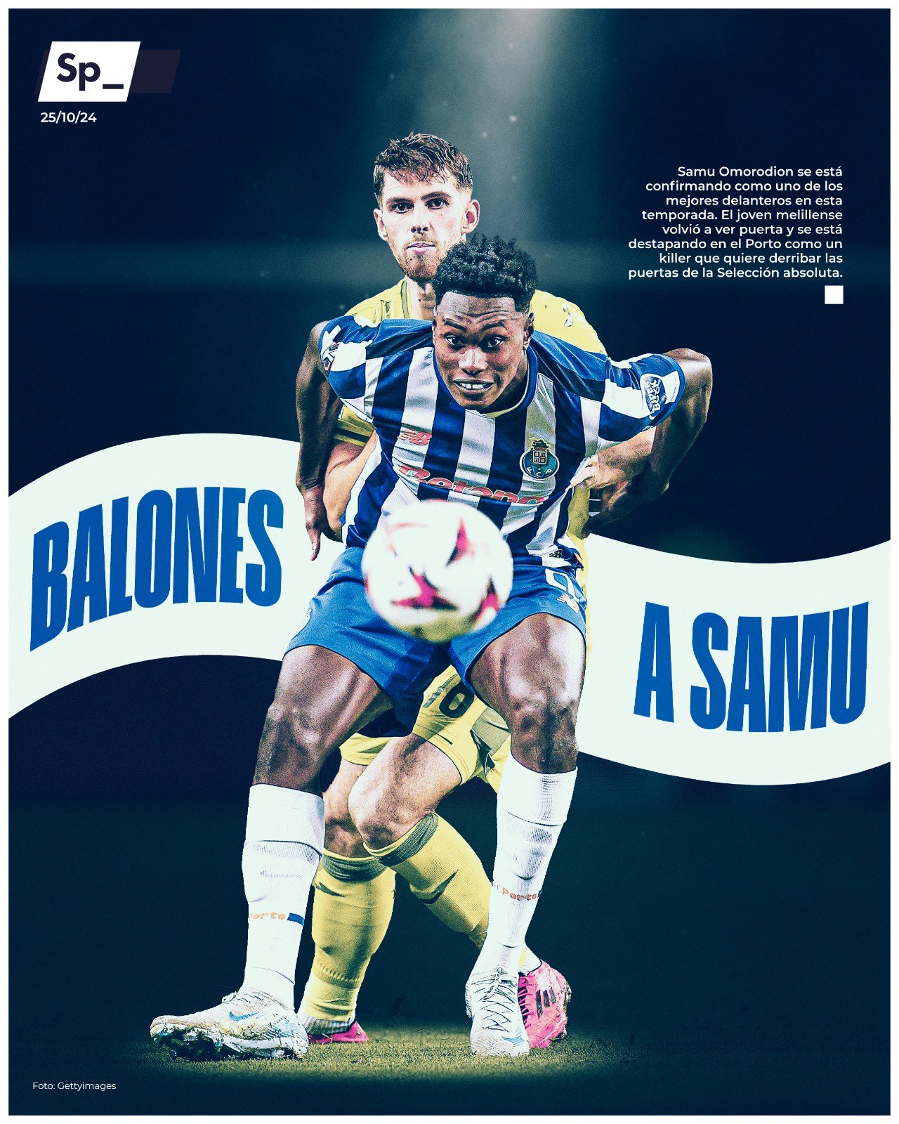 Balones a Samu