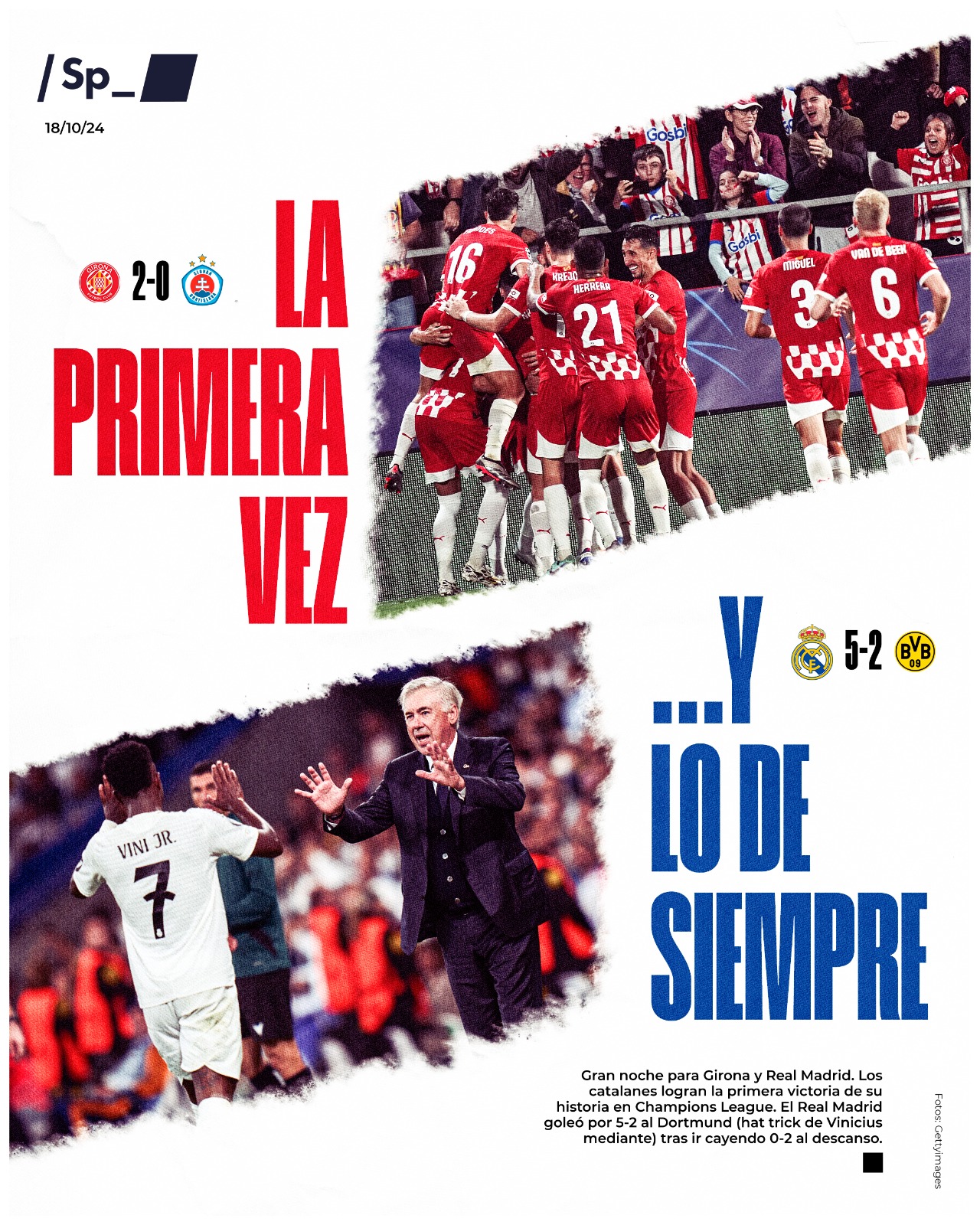 LA PRIMERA VEZ… Y LO DE SIEMPRE