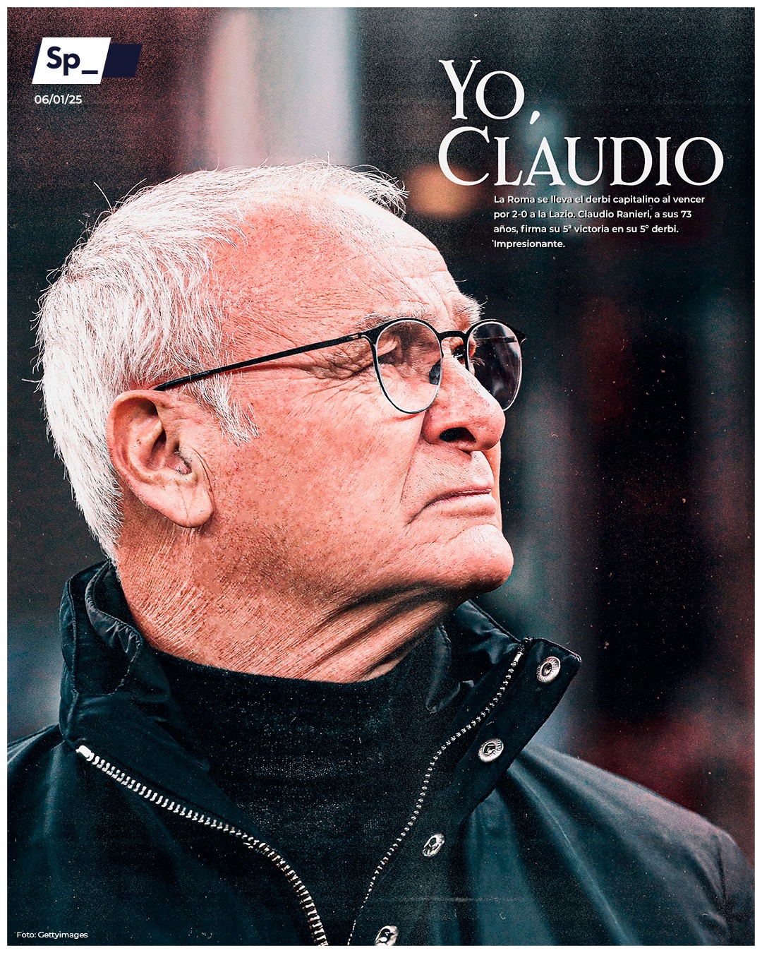 ‘Yo, Claudio’