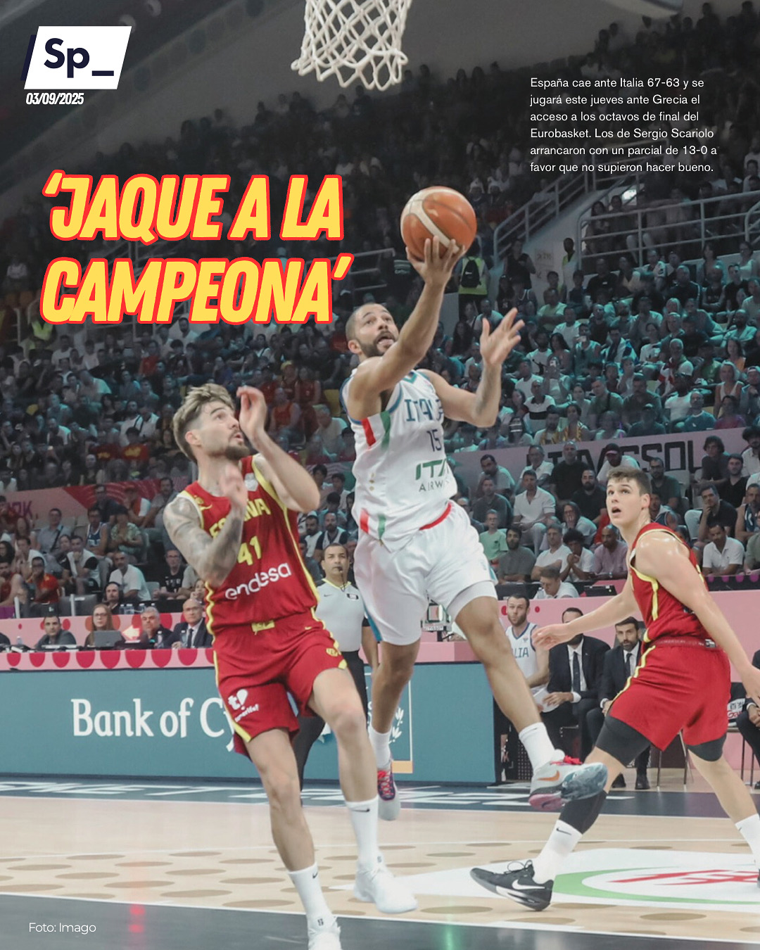 ‘Jaque a la campeona’