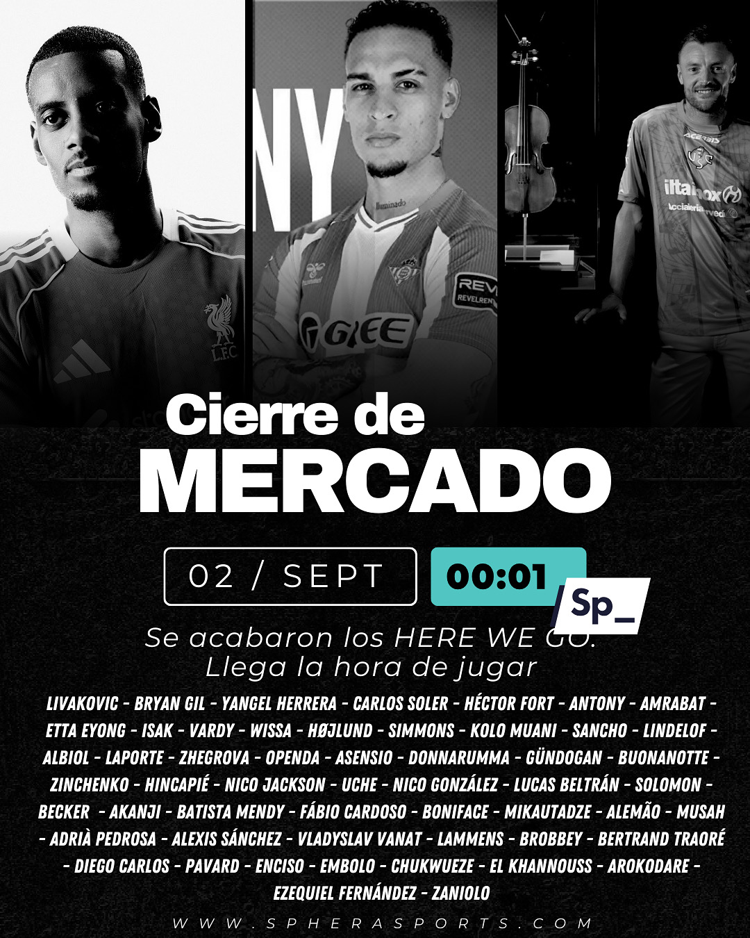 Cierre del ‘Here we go’