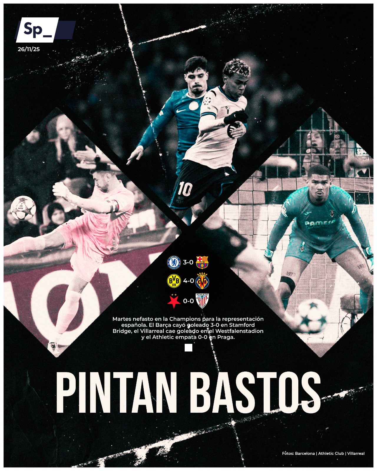 ‘Pintan bastos’