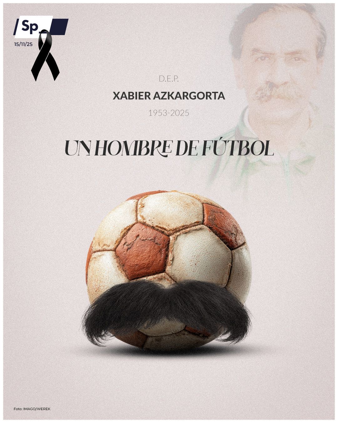 Falleció Xabier Azkargorta