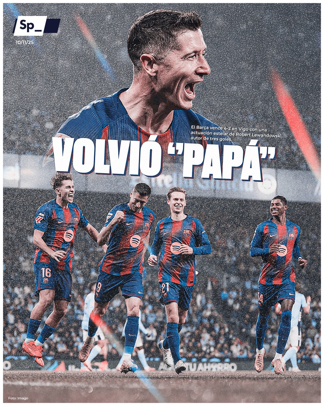 Volvió ‘papá’