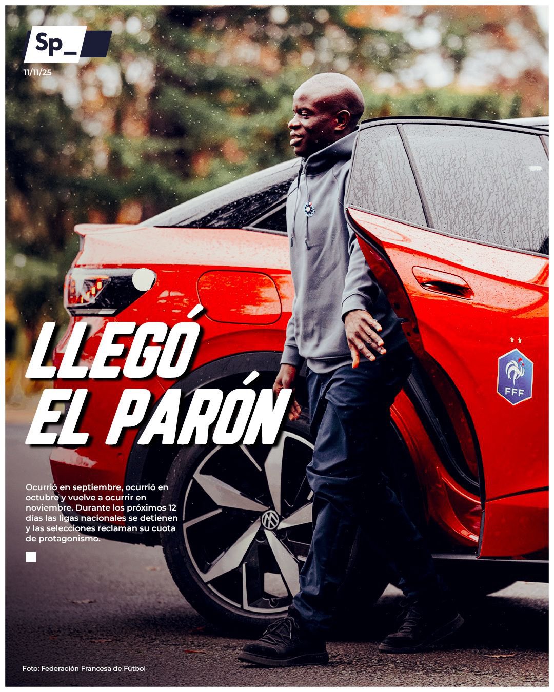 Ya llegó 'el parón'