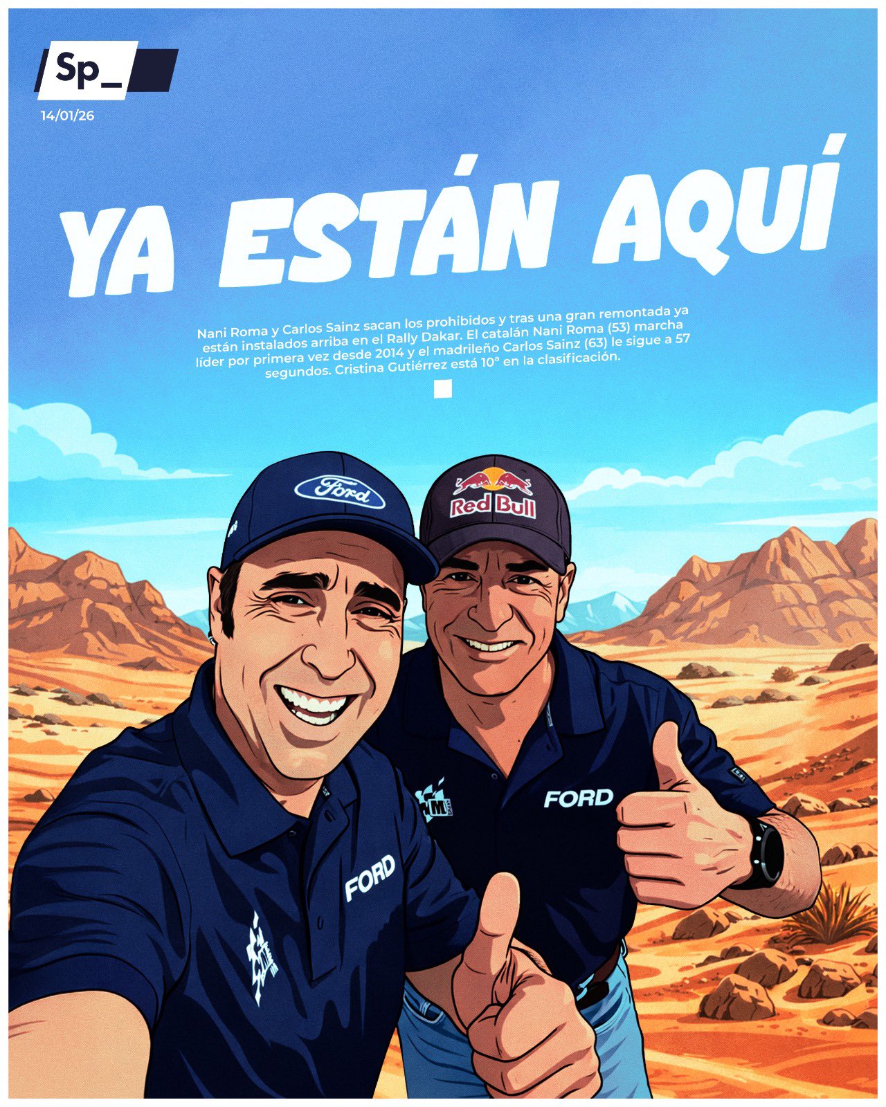 Ya están aquí