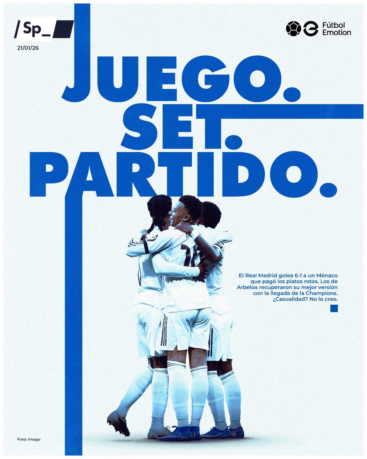 Juego. Set. Partido.