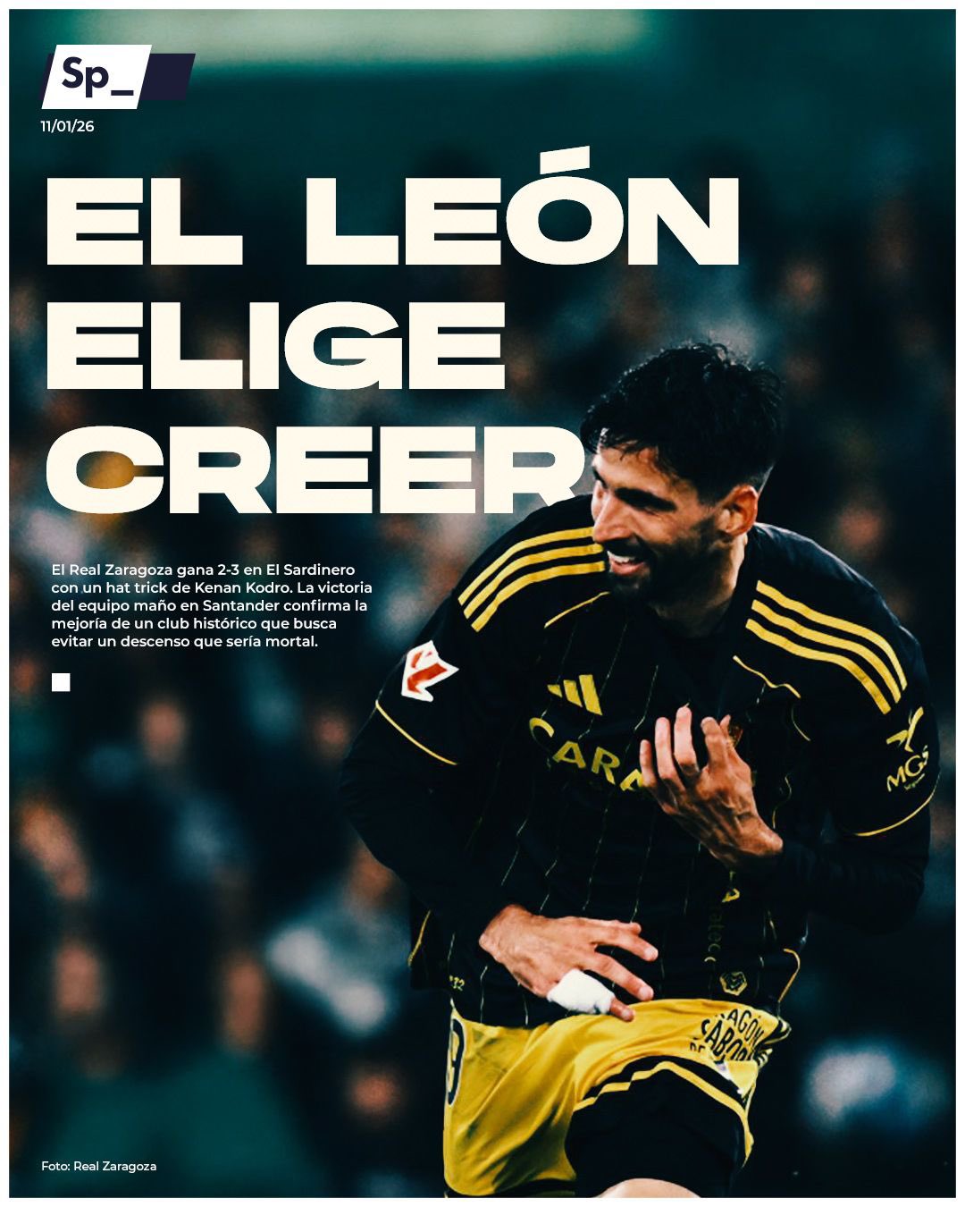'El león elige creer'