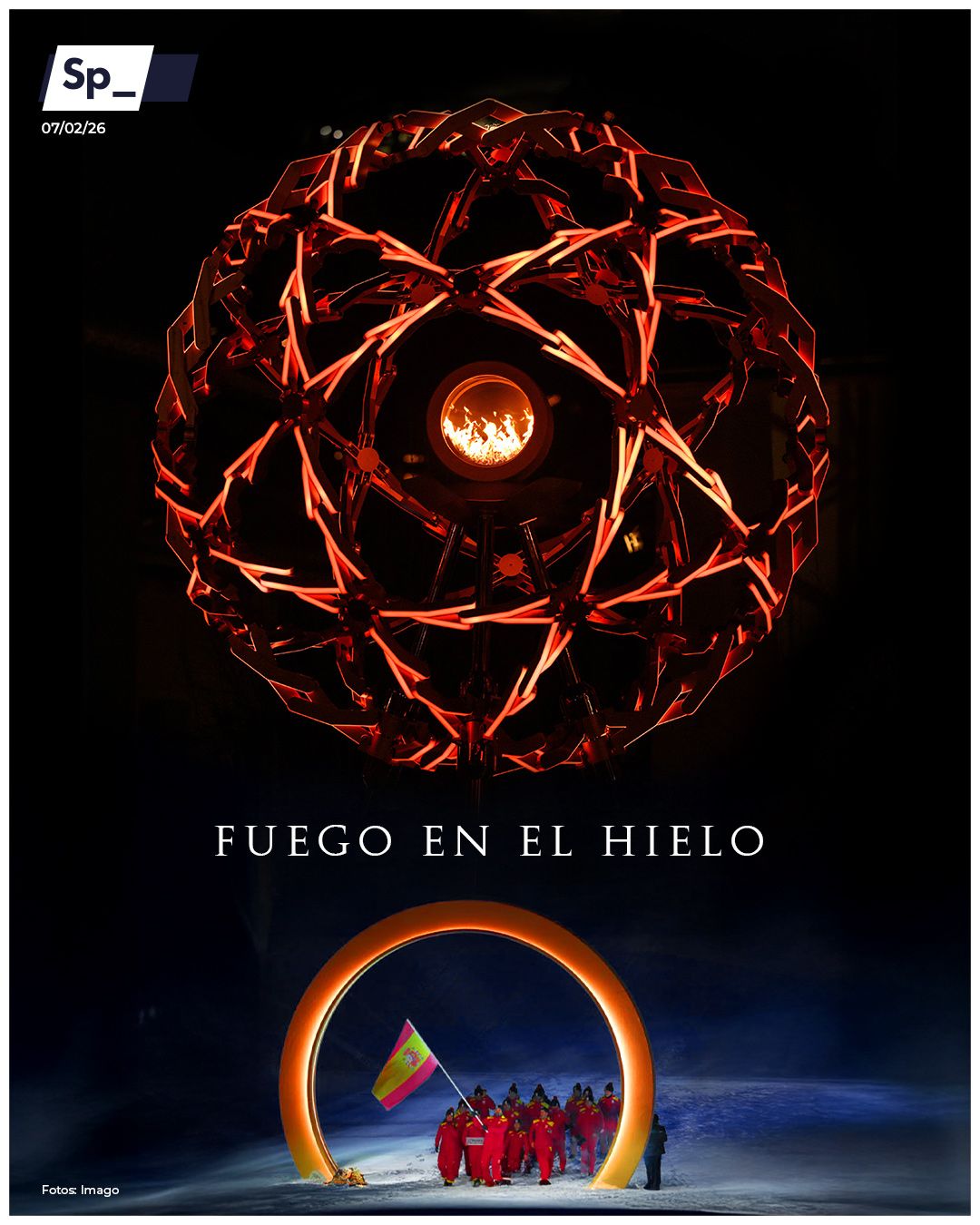 ‘Fuego en el hielo’