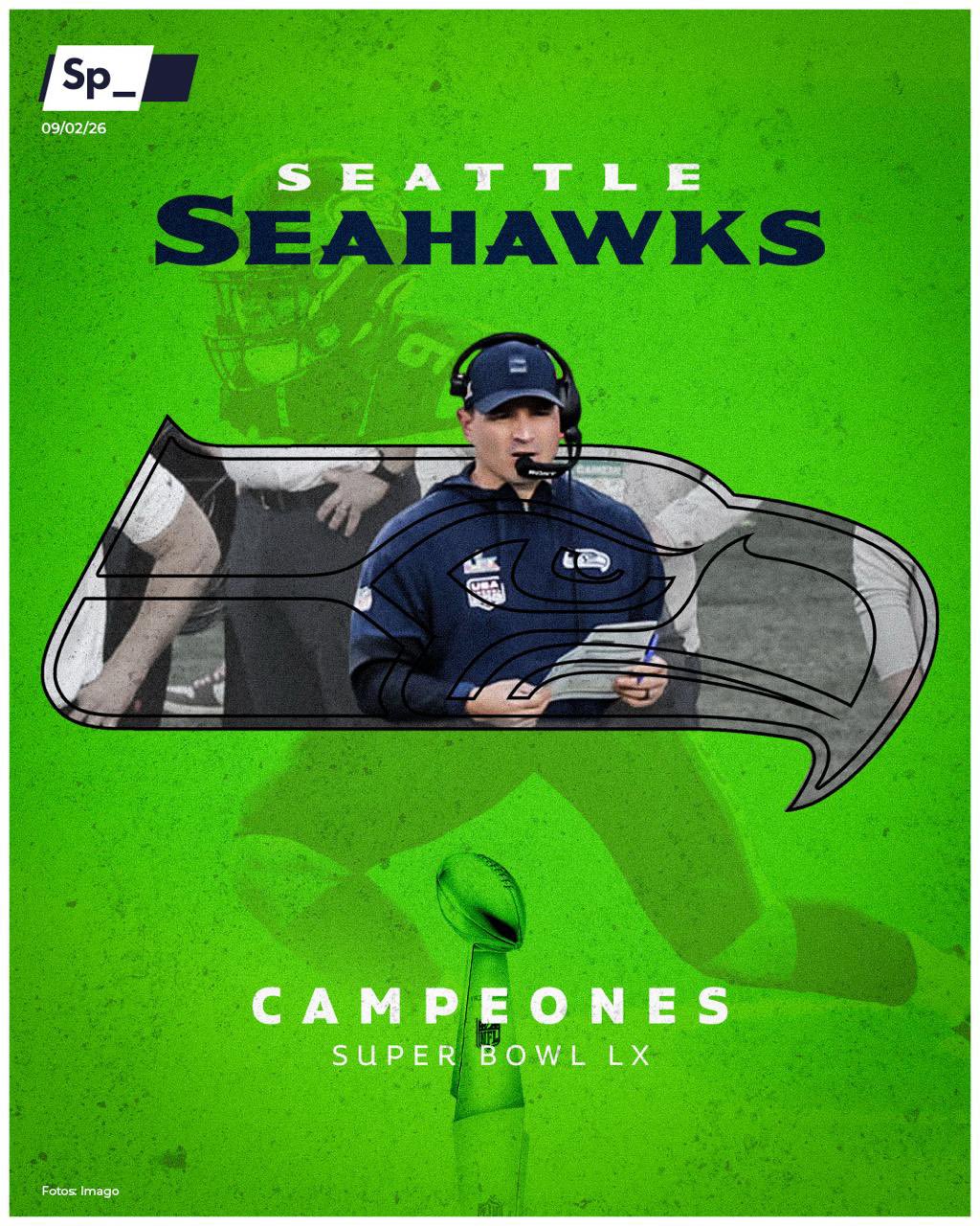 Seattle Seahawks campeones Super Bowl LX