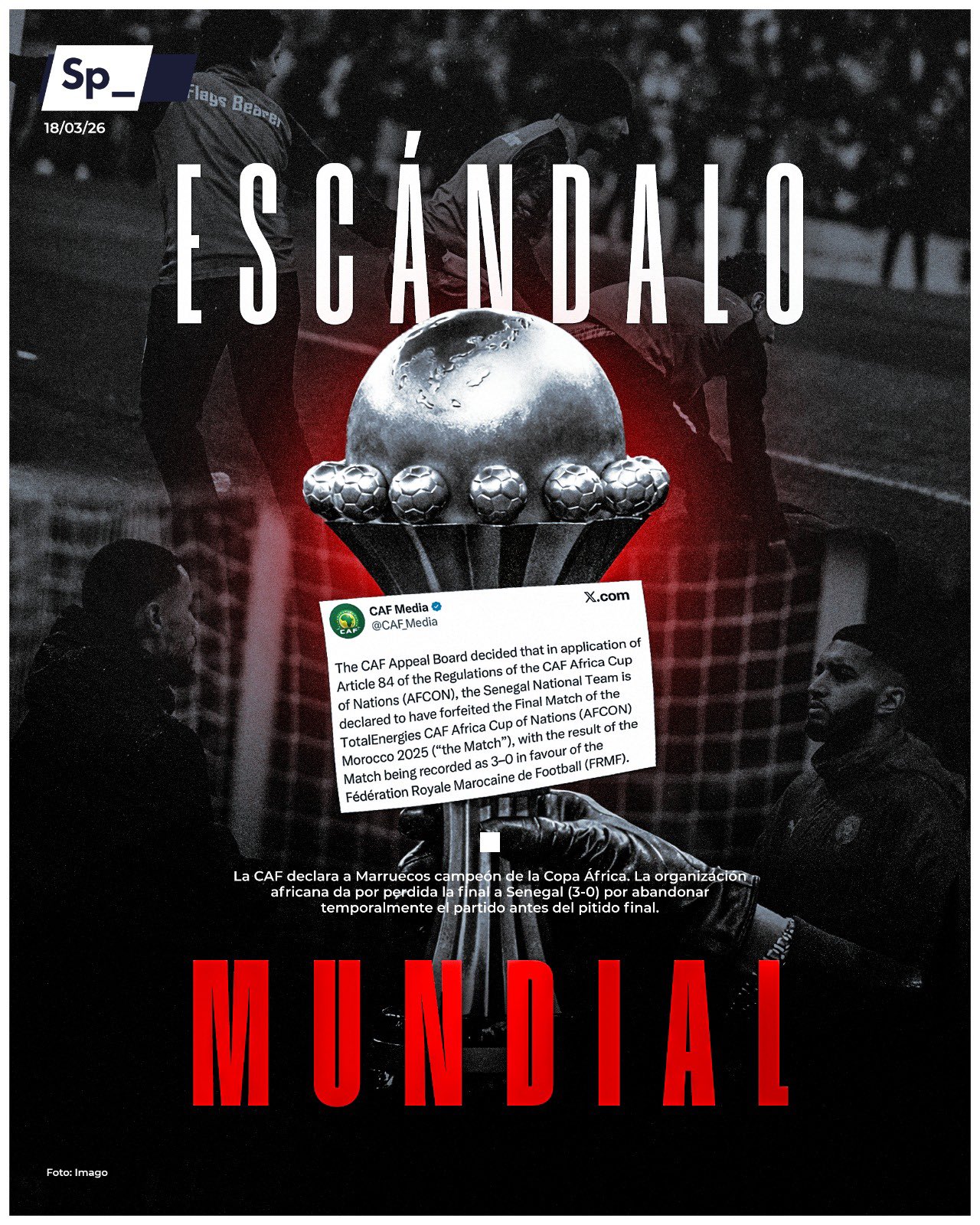 Escándalo mundial