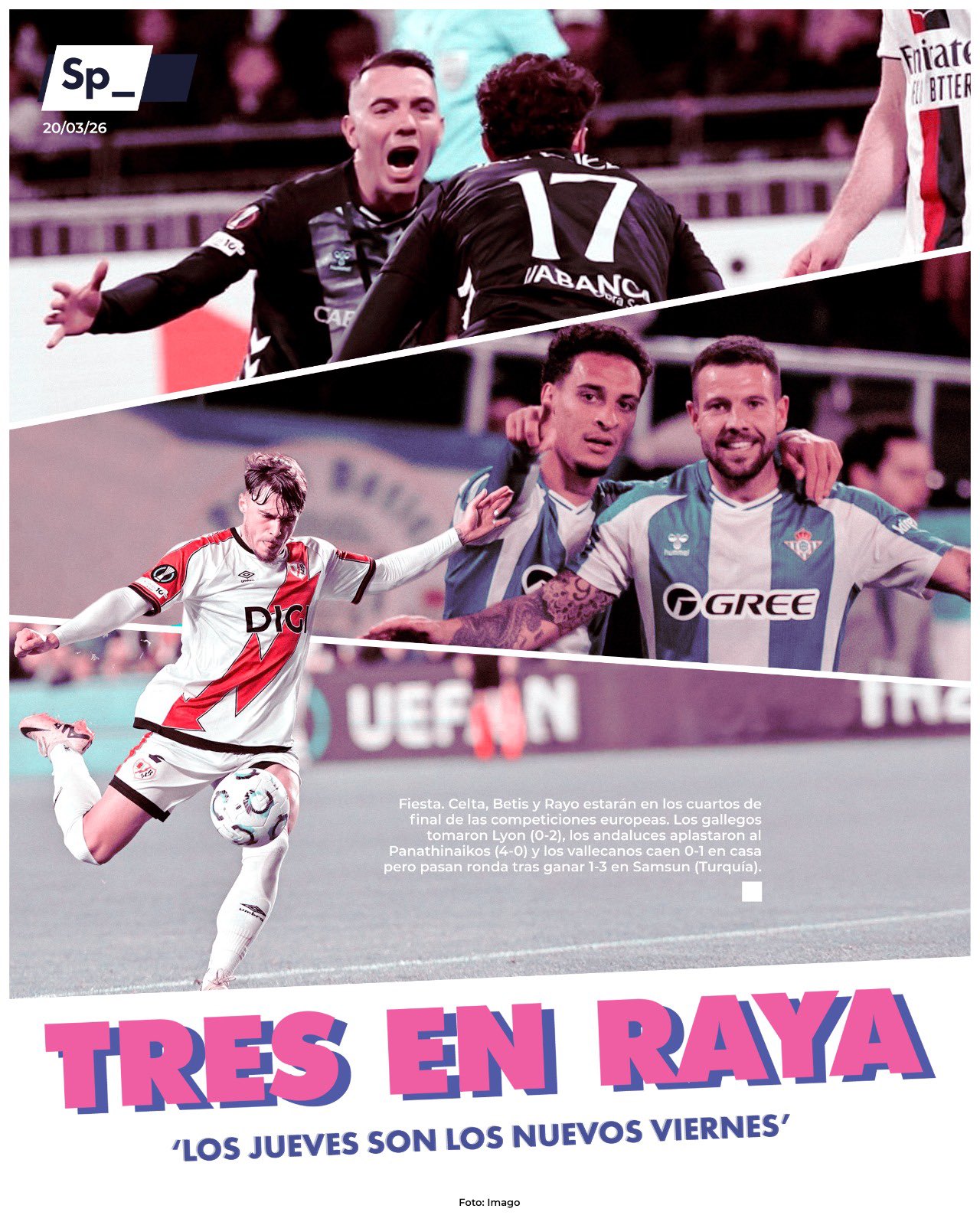 Tres en raya. 'Los jueves son los nuevos viernes'