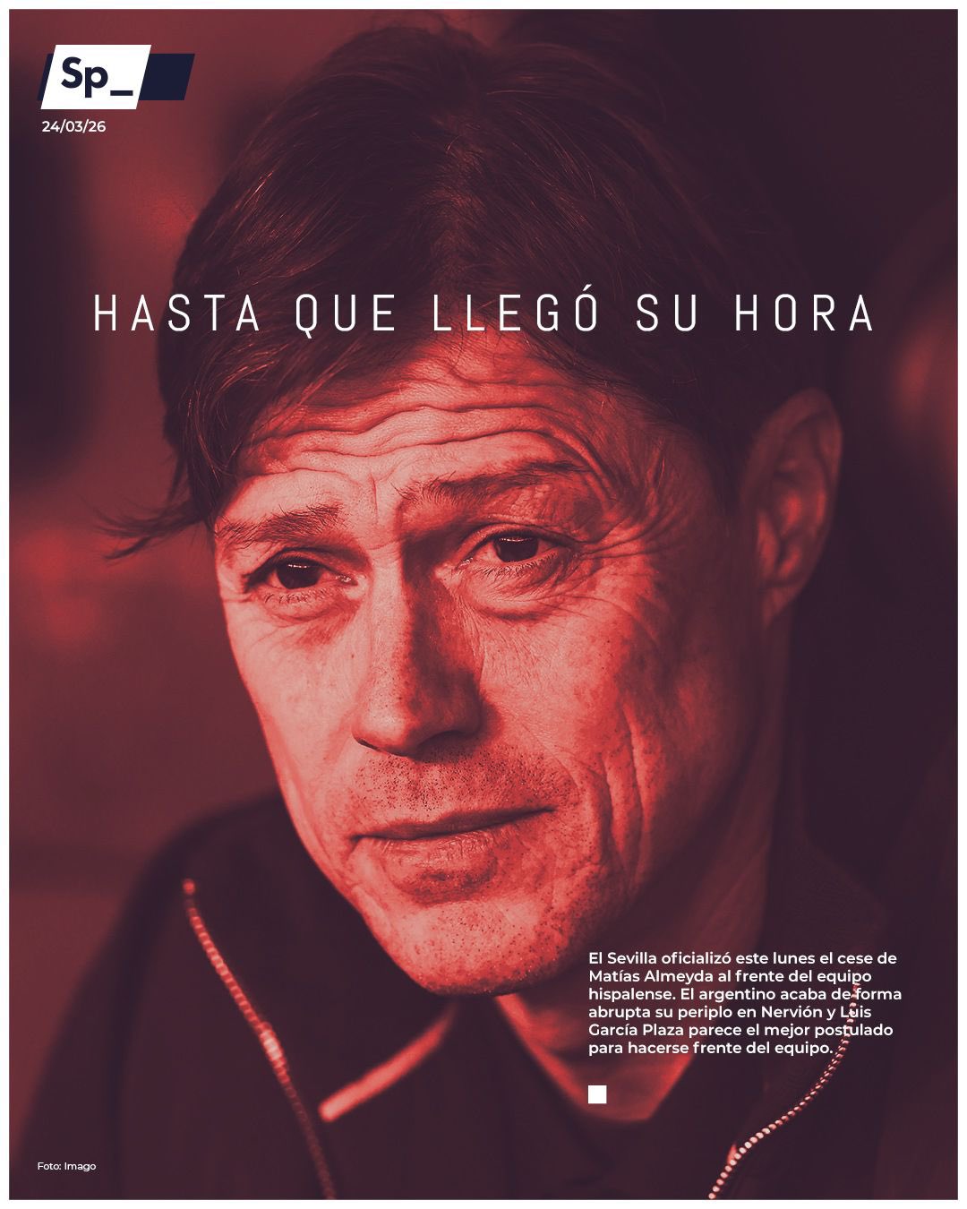 Hasta que llego su hora