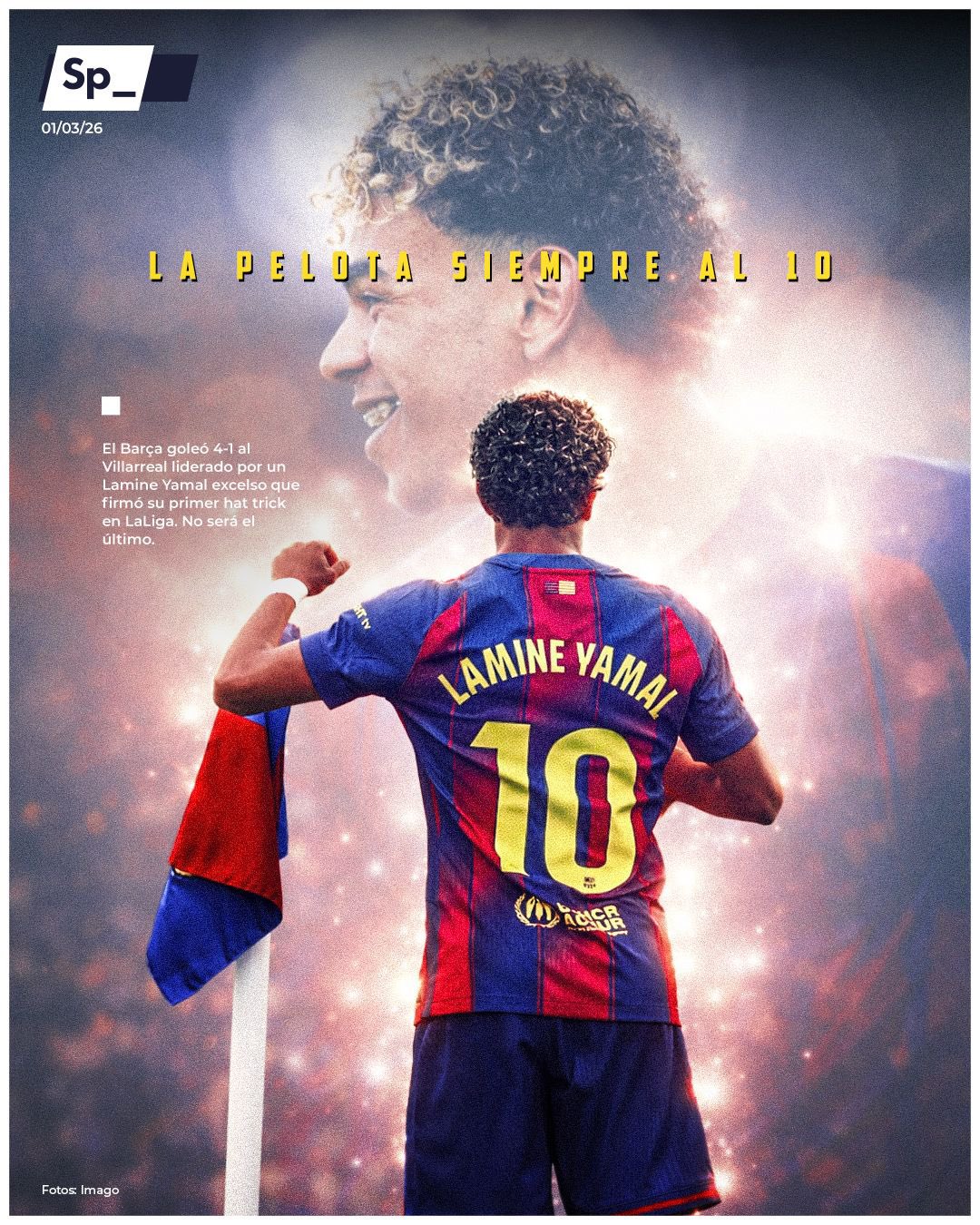 'La pelota siempre al 10'