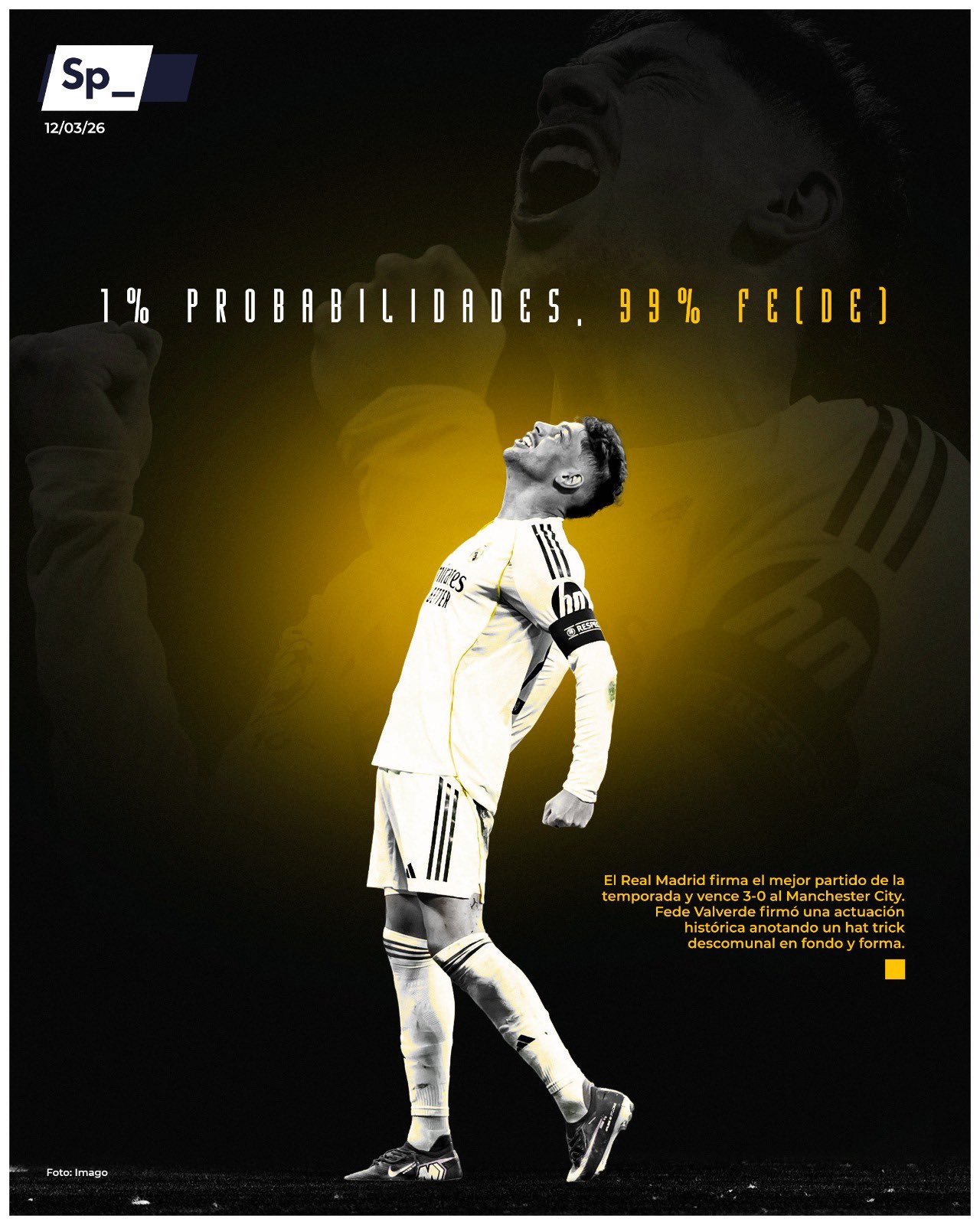 1% probabilidades, 99% Fe(de)