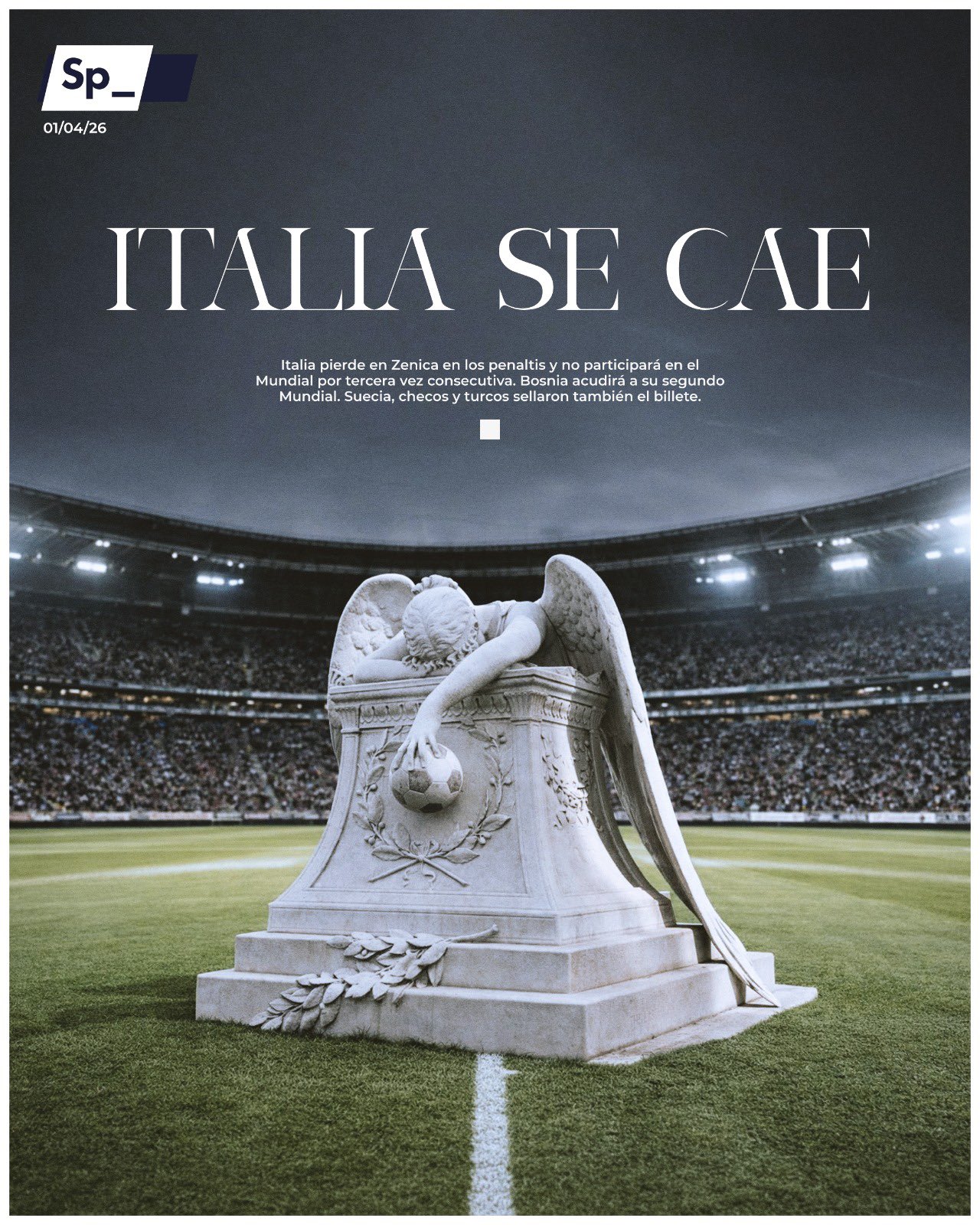 Italia se cae