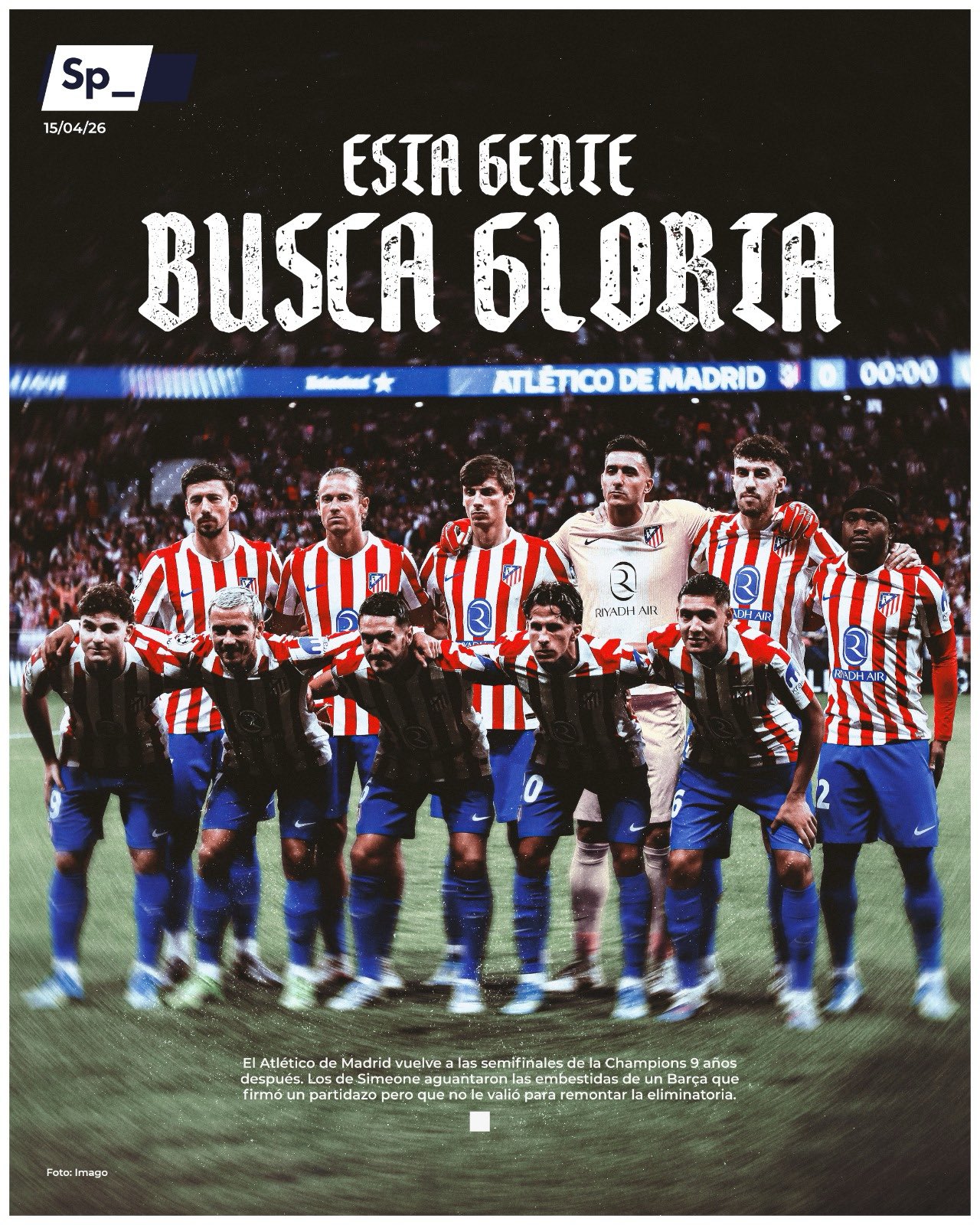 Esta gente busca gloria