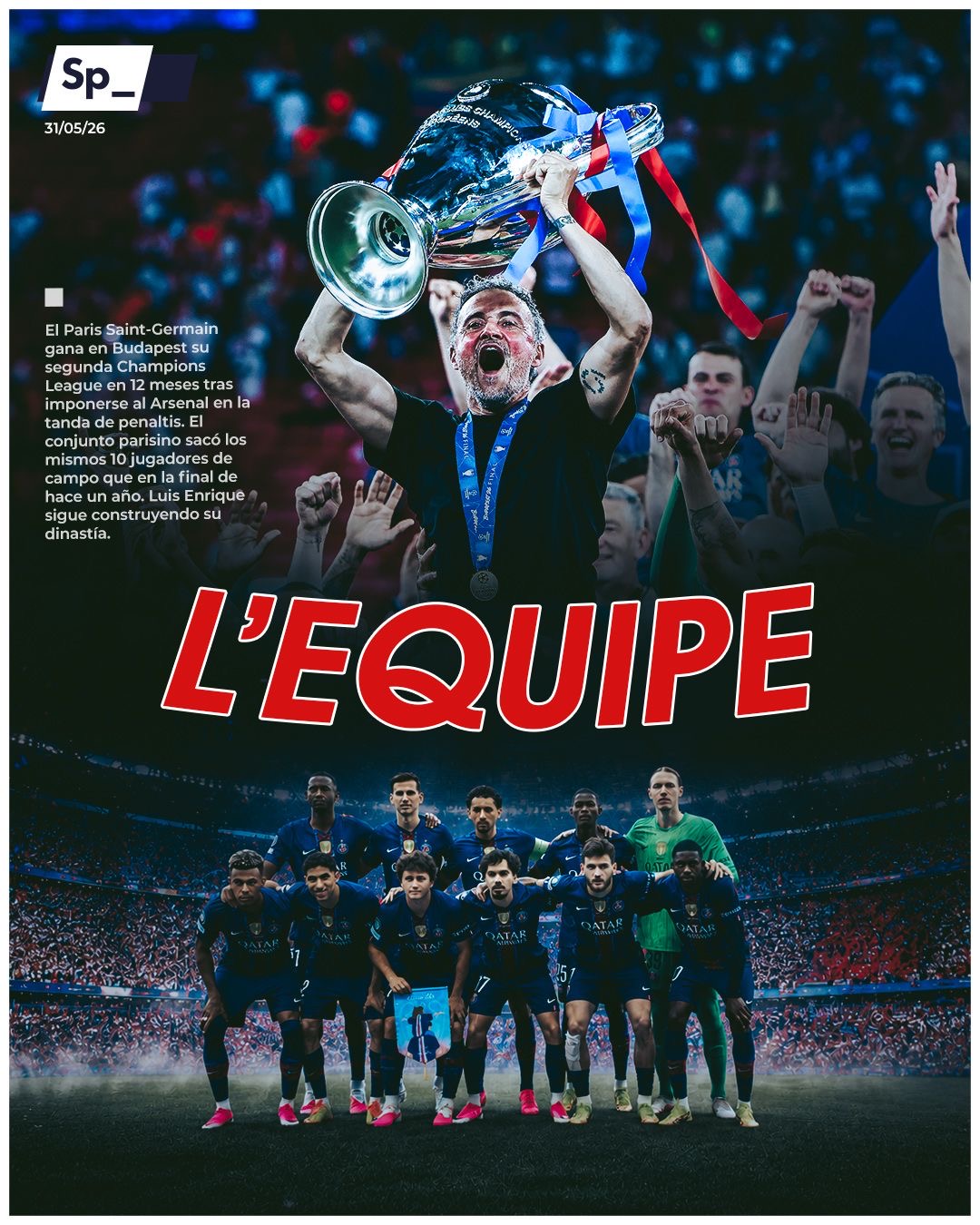 ‘L’Equipe’ de Europa