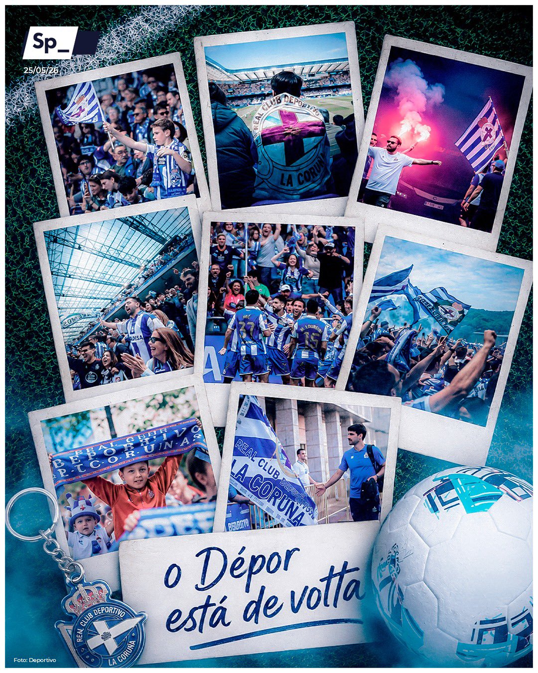 'O Dépor está de volta'