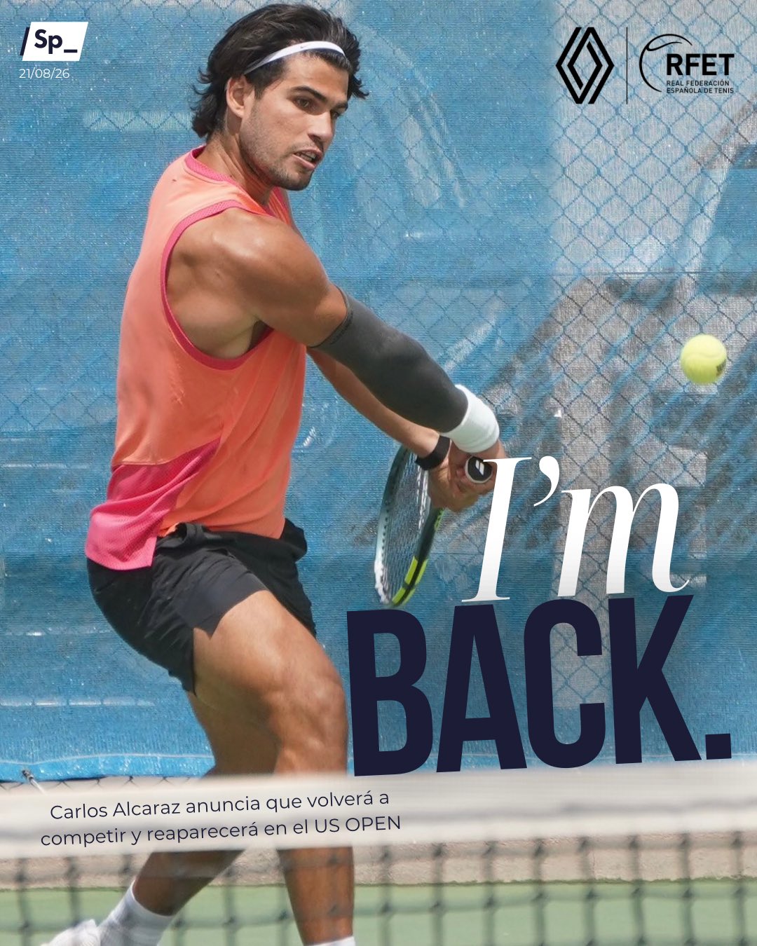 'I'm back'