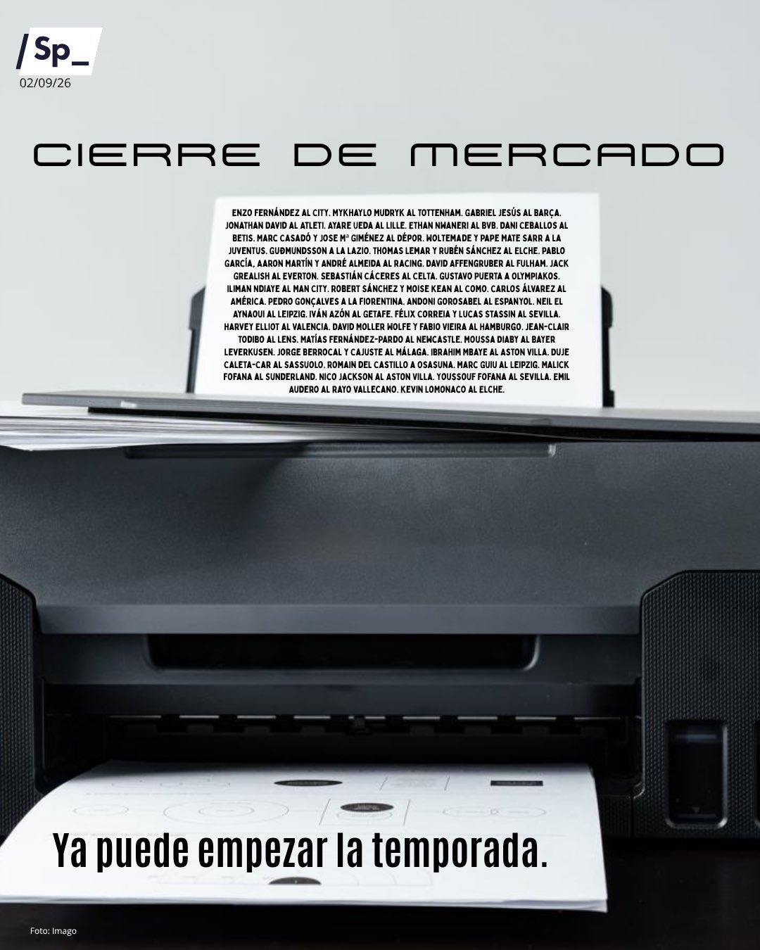 Cierre de mercado