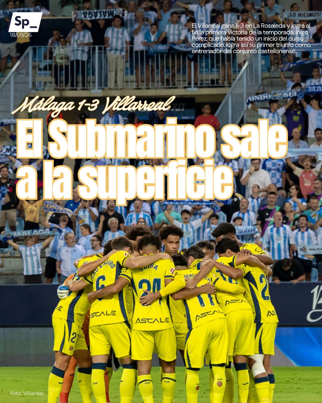 'El Submarino sale a la superficie'