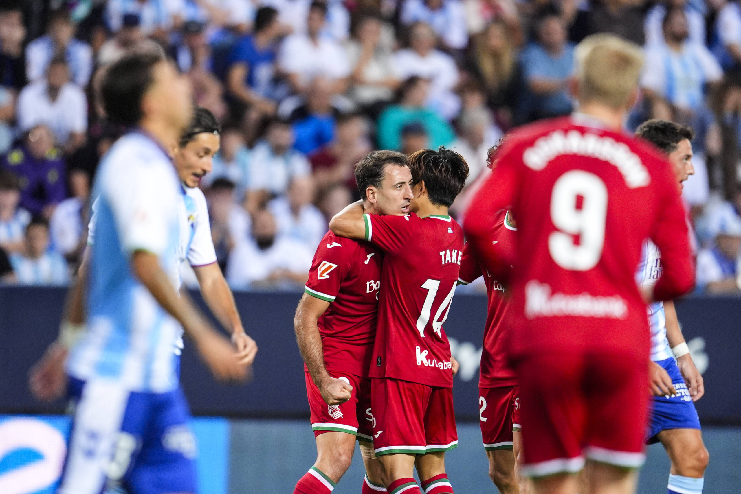 La Real Sociedad derrota al Málaga 2-5 en La Rosaleda